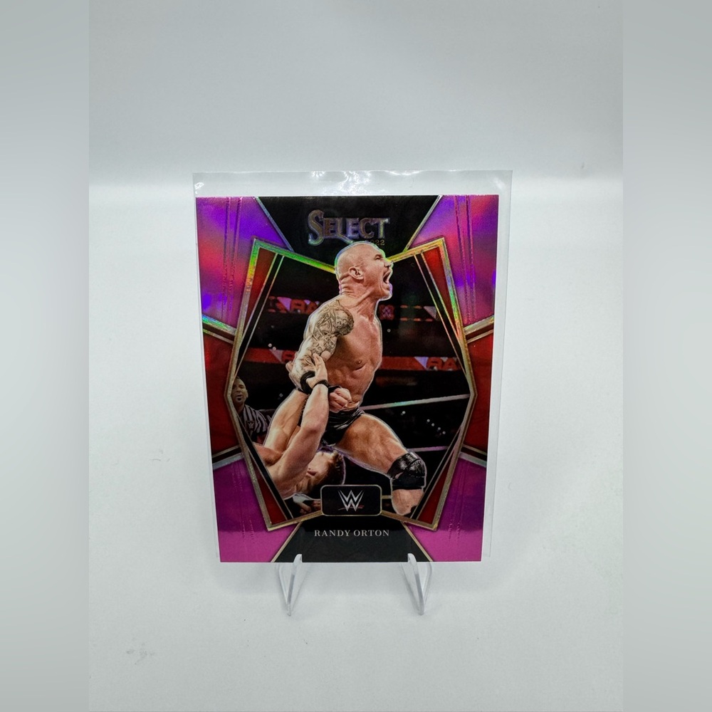 Randy Orton Select No. 168 Premier Level 04/49 Pink Pack Fresh